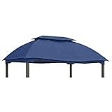 Garden Winds Reinforced RipLock 350 Replacement Canopy Top Cover Compatible with...