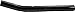 Allstar Performance ALL57013 12-1/2" 5/8 Bent Tie Rod Tube
