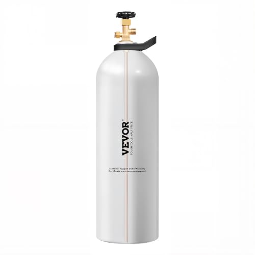 VEVOR réservoir CO2 20 lbs cylindre aluminium avec valve siphon