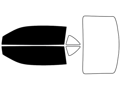 Rvinyl Window Tint Kit Compatible with Chevrolet Camaro 2010-2015 (Coupe) - Front Precut Kit - 5%