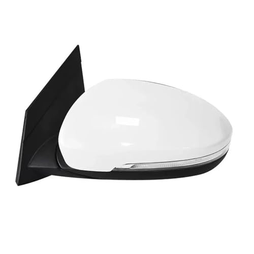 VEGFBOWA ヒュンダイ ツーソン 2016-2019 電動パワー折りたたみ式加熱ガラスターンシグナルライト対応車用リアビューサイドドアミラーアセンブリ(7 wire Left)