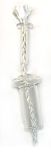 National Artcraft® Glass Tube Wick Holder - Make Your Own Candle Lamps, Tiki Torches, Bottle Lamps and Lanterns (Pkg/3)