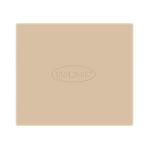 Unicook Rechteckiger Pizzastein 30.5 x 28 cm - Pizza Backstein...