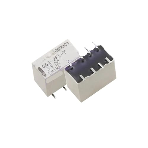 Relais de puissance 3V CC G6J-2FL-Y anti-surchauffe pour circuit 12A 250V CA 8 broches