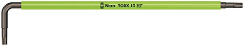 Wera 05024473001 967 SXL Torx Holding Function Laser Long L-Key, Lime Green, TX 10 x 112 mm