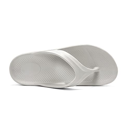 Image of FUNKYMONKEY Women's Comfort Flip Flops with Arch Support - Lightweight EVA Thong Sandals for Walking, Beach, and Daily Wear - Cushioned Footbed & Anti-Slip Sole
