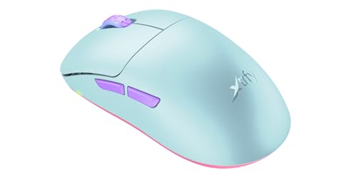 M8 Wireless, Mouse da Gioco Ultraleggero Senza Fili, Ottimizzato per Gaming Competitivo, Wireless 2,4 GHz, Parte Anteriore Ultra Ribassata per una Maggiore Precisione, Ricaricabile, Frosty Mint - Mouse gaming - Immagine 1