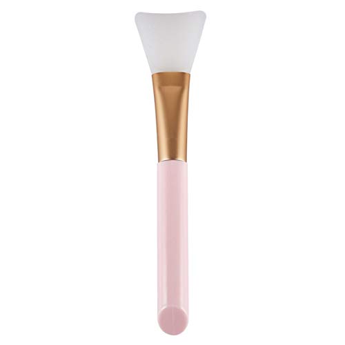 Preisvergleich Produktbild Professionelle glatte Silikon Gesichtsmaske Pinsel DIY Maske Haut Gesichtspflege Schlammpinsel Kosmetische Schönheit Make-up Tool Essential.Pink.