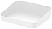 YAMAZAKI home Tower Amenity Tray Wide S White, Medium