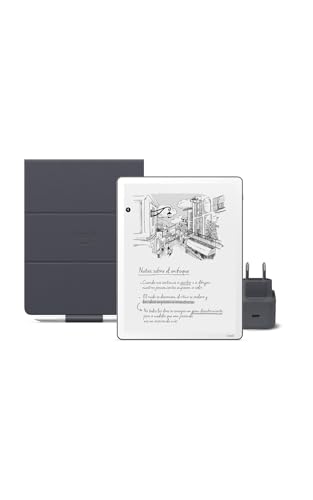 Miniatura 2 de Amazon Kindle Scribe 64 GB (Graphite) + Lápiz Prémium + Funda | Material Vegetal (Graphite) + USB-C Chargeur