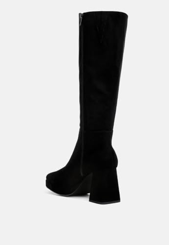 Ryo Calf-Length Micro Suede Boots3