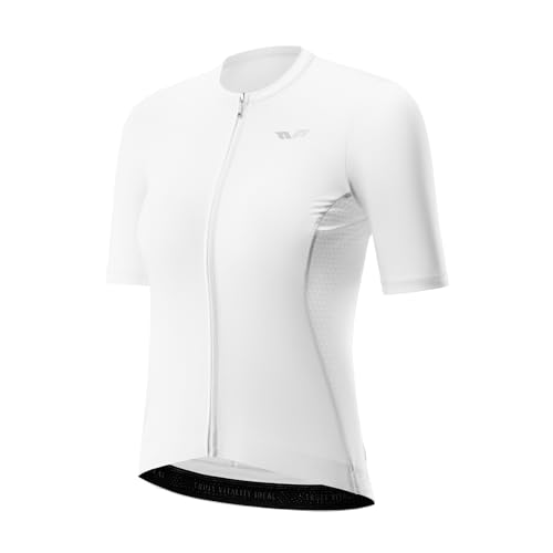 🌼TAGLIO TRIDIMENSIONALE: La maglia da ciclismo sono meticolosamente progettate con un taglio tridimensionale per adattarsi perfettamente alla forma del corpo e mostrare le linee più belle. Nessuna sensazione di accumulo, quindi sarete sempre comode e sicure di voi stesse durante la guida.