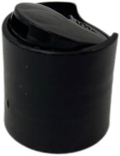 Miniatura 5 de Botellas de plástico Boston negras de 4 onzas, paquete de 12 botellas vacías rellenables, sin BPA, aceites esenciales, aromaterapia, tapa de disco