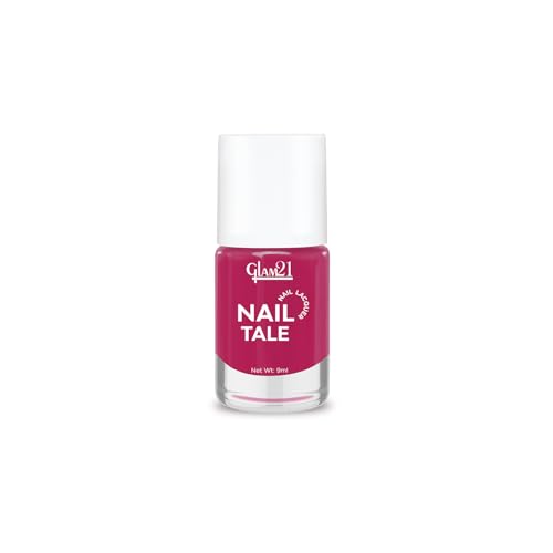 Image of Glam21 Nail Tale Nail Polish | Glossy Gel Finish | Rich Pigmentation | Chip Free | Quick Drying Formula | Long Lasting Nail Polish for Women | 9ml | Shade-29