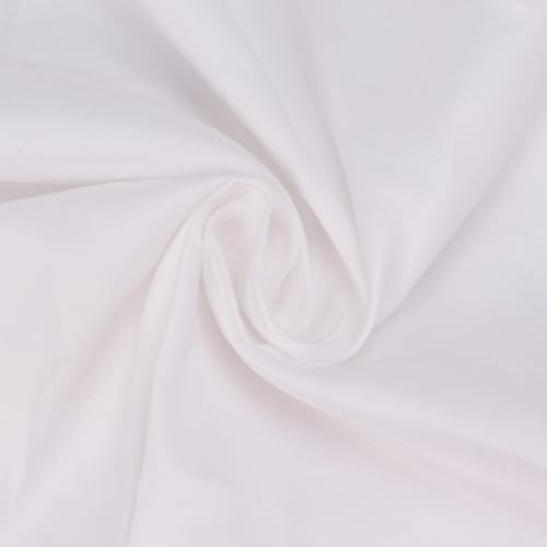 10 Pack White Round Tablecloths, 120 Inch Stain Resistant and Wrinkle Polyester Fabric Washable Table Clothes Cover for Kitchen Dining, Wedding, Reception Banquet, Birthday Party, Buffet Restaurant - Image 6