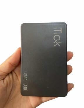 Image of Ranuja Itick Uport USB 2.0 To 2.5-Inch SATA 6 Tb External Hard Drive Enclosure Case For 2.5 inch SATA HDD & SSD (Black)