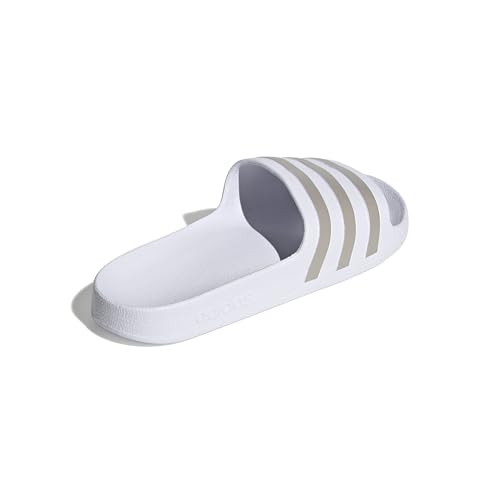 Image of adidas Men Grey Slides ADILETTE AQUA