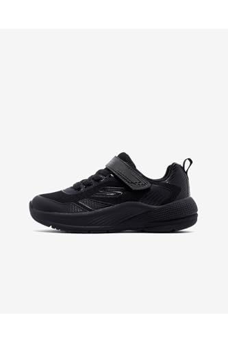 Skechers Fille Microspec Advance Oasis Point, Noir, 29 EU