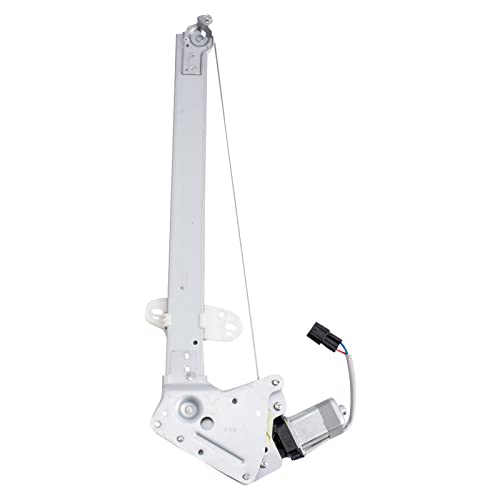 Image of TRQ Rear Driver Side Power Window Motor and Regulator Assembly Compatible with 2013-2018 Acura RDX