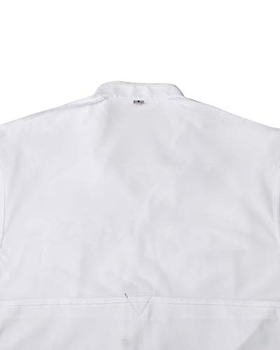 Alimens & Gentle Short Sleeve Fishing Shirt Wicking Fabric Sun Protection Casual Button Down Shirts3