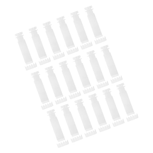Cabilock 18sets Vertical Blind Repair Tabs Vertical Blind Stems for Easy Replacement Reusable Repair Kit