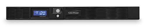 CyberPower PR750LCDRM1U Smart App Sinewave UPS System, 750VA/560W, 6 Outlets, AVR, 1U Rackmount