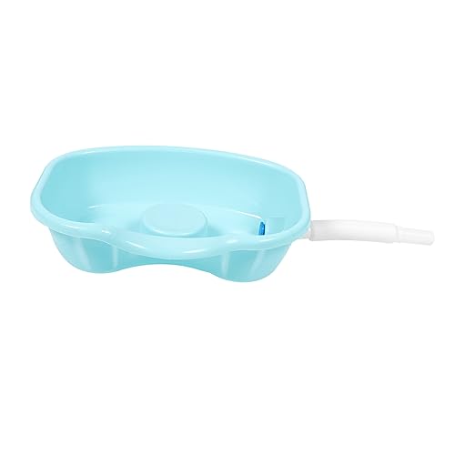 minkissy 1 Set Wash Basin Elderly Hair Washing Basin Hair Wash Tub Large Washing Basin Portable Hair Basin Washing Basin for Bedridden Inflatable Shampoo Hair Tub Hairdressing Basin Plastic