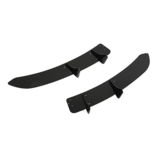 Lèvre de diffuseur arrière de remplacement en ABS durable pour 6R Mk6 R noir brillant