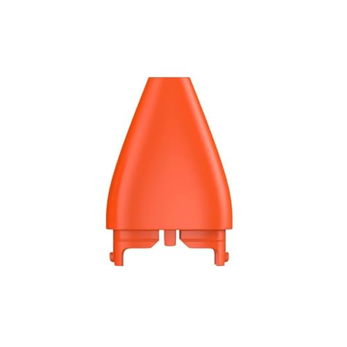 Generic Nib Cover and Top Cap for Logitech Crayon Replacement Nib Cap Nib Cover Tip Protector Pencil Nib Protector Pen Top Stylus Cover (Orange Nib Cover)