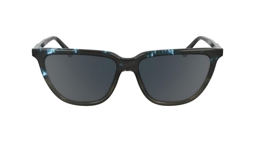 Calvin Klein Women's Sunglasses CK24537S - Blue Havana/Havana with Solid Grey Lens