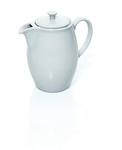 Kännchen -Schlichte Optik- aus Porzellan, Kaffeekanne Teekännchen Coffee Pot Small Pot - Verschiedene Größen auswählbar (Kaffeekanne, Inhalt: 0,6 Liter)