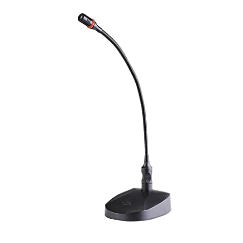 Audiodesign Pro Microfono A Condensatore Per Conferenze, Microfono Da Scrivania, Microfono Da Tavolo Con Cavo Xlr