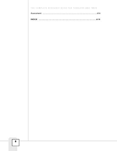 The Complete Resource Book for Toddlers and Twos: Over 2000 Experiences and Ideas (Complete Resource Series)