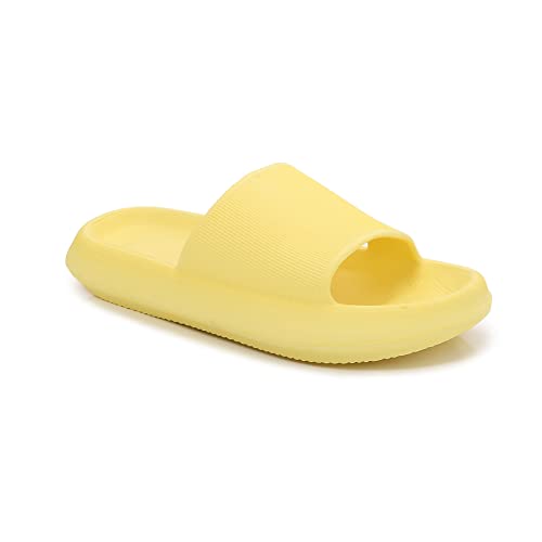 mm Thick Cushioned Platform Comfy Slippers for Women and Men Summer Beach Indoor Outdoor Rubber Open Toe Slides2
