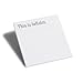 Funny Sticky Note What The F*ck Sticky Notepad, Oh, for Fuck's Sake Novelty Notepads, Funny Sassy Rude Desk Accessory Gifts for Friends, Co-Workers, Boss (4 PCs)