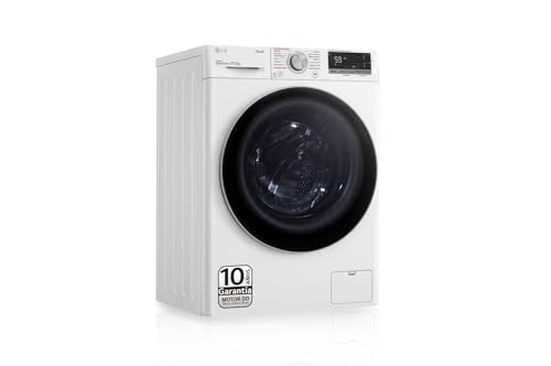 LG F4WV5510S1W - Lavadora Serie 550 10.5kg, Carga Frontal, con Inteligencia Artificial AI Direct Drive, TurboWash 59, Autodosificación de Detergente, Color Blanco