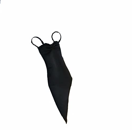 TBLeague PH 1/12 - Vestito sexy da donna, nero, per figura da 15,2 cm