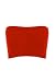 Sugar Lips Seamless Crop Tube Top-Red