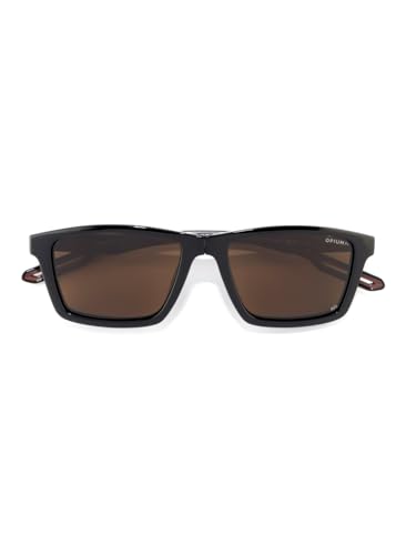 Image of opium Rectangular Sunglasses | 3 in 1 Magnetic Clip On Eyewear | Polarized & UV Protection|Optical Frame with Dual Clip Lens