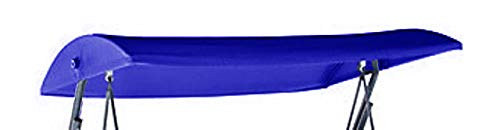 Replacement Canopy for Garden swing 2/3 seater different sizes and styles available (195 x 125 B&Q, Blue)