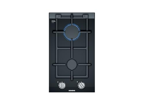 Siemens ER3A6BB70D iQ700 Domino-Gaskochefeld (autark), 30 cm breit, Gas-Kochstelle mit stepFlame Technology zur präzisen Steuerung der Flamme in neun Stufen