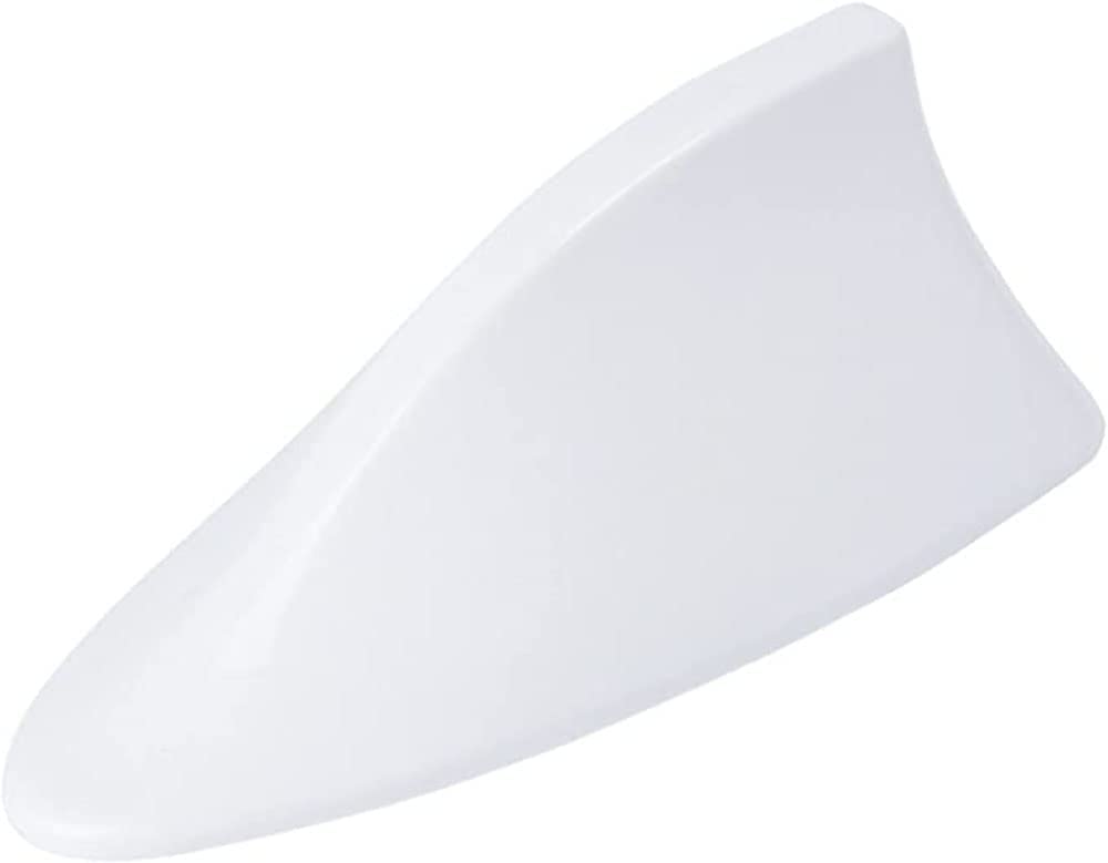 Auto Shark Fin Antenna for Renault Vel Modus Eolab Twizy TwinZ Twin Run Symbol, with Adhesive Waterproof Base FM/AM Radio Signal Aerial Vehicle Plastic Antenna Cover, Car Roof Decorate Accessories