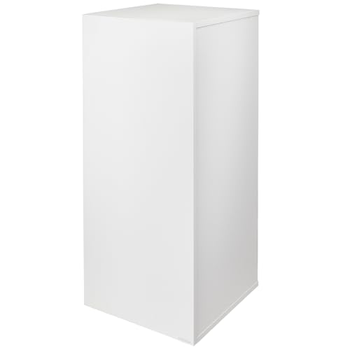 Image of HelloReef 15 Gallon Aquarium Stand - Modern Design, Sturdy Build, Water Resistant Premium Finish, Storage Shelfs Included for Freshwater and Saltwater Tanks (White)