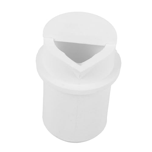 KICHOUSE High-Temperature Resistant Crucible Melt Dish Crucible for Jewelry Laboratory Accessories