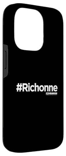 Coque iPhone 14 Pro The Walking Dead Richonne en silicone noir - 3