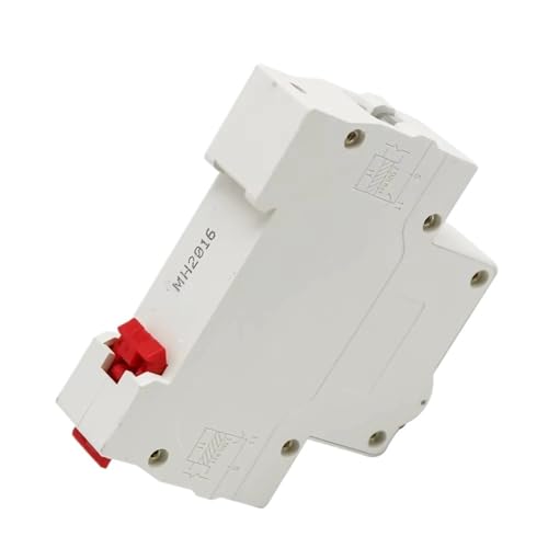 Disjoncteur miniature DZ47-63 monophasé type C 20A avec fixation rail 35mm