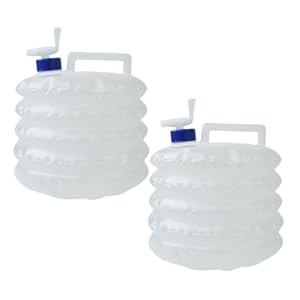 Balacoo 2Pcs Telescopic Water Bag Water Storage Emergency Water Bag Camping Kettle Hiking Water Bucket Foldable Water Bag Foldable Water Carrier Car Bucket On Foot Travel Re-Usable, 20.5X16.5X16.5Cm 6 21zsgv6yvcl. sl500 . ss300