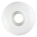 Skateboard Wheels with ABEC 7 Bearings and Spacers (White, 52mm)