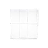 RAVWNSYD Estante de visualización de almacenamiento de caja ciega Estante de almacenamiento transparente apilable, utilizado para personas, hogar o oficina, grande