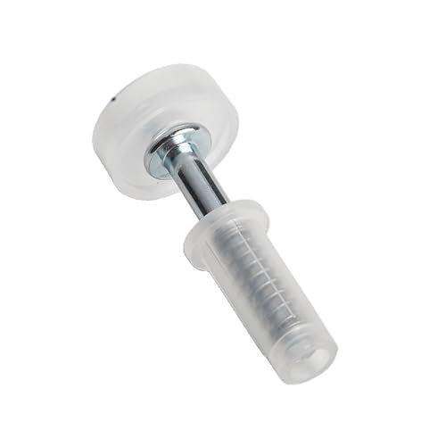 8-Pack Ruedas Guía Superior para Puertas Plegables, Rodillos de Nylon de 3/8 Pulgadas con Resorte para Reparación de Herrajes para Clósets miniatura 5